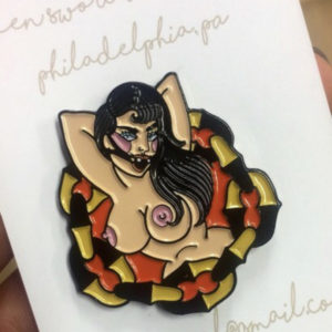 Naughty Babe Pin